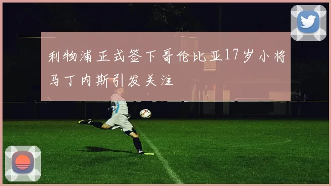 利物浦正式签下哥伦比亚17岁小将马丁内斯引发关注